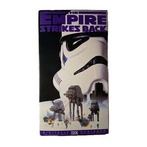 Star Wars The Empire Strikes Back (VHS, 1995, Full Screen) - Vintage Film